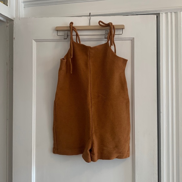 Madewell Pants - Madewell Texture&thread romper XS
